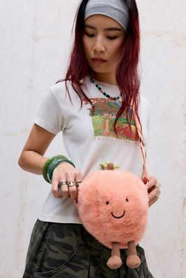 Jellycat Amuseable Peach Shoulder Bag