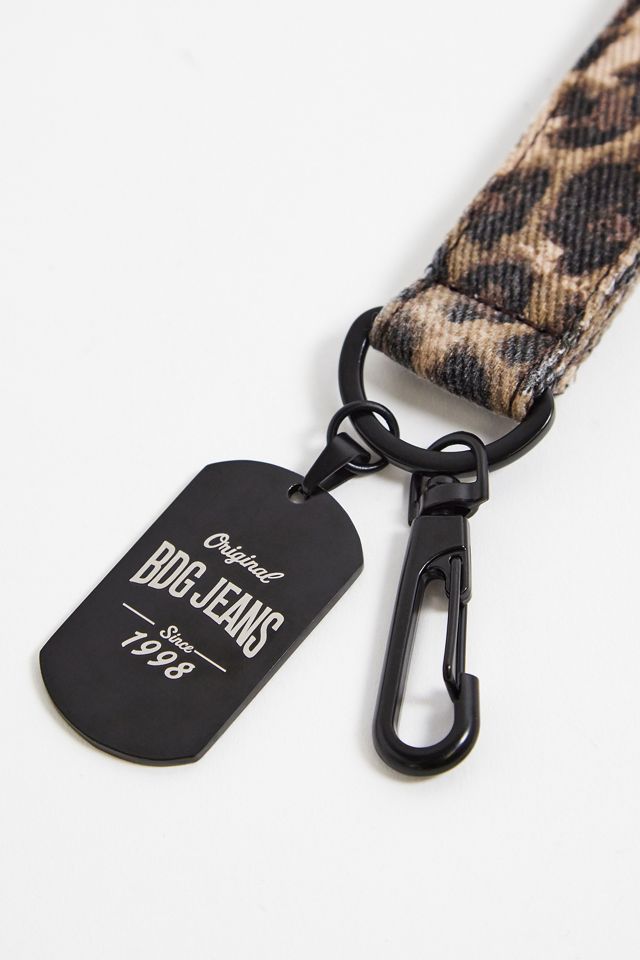 BDG Logo Leopard Keyring #1