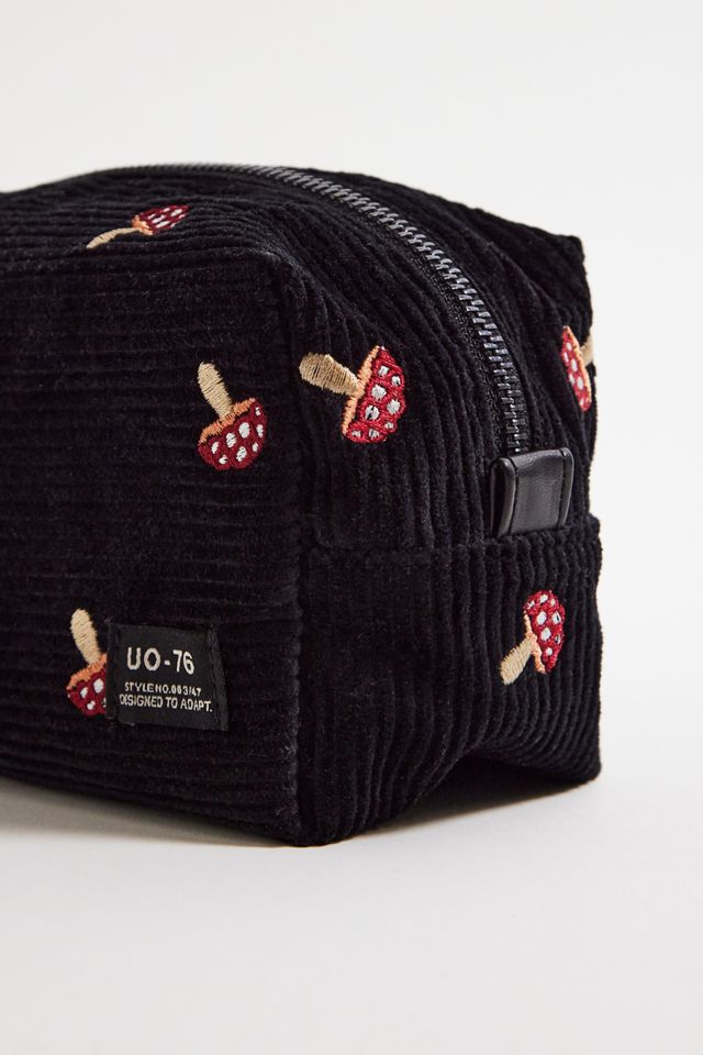 Trousse de maquillage en velours côtelé UO Toadstool #2