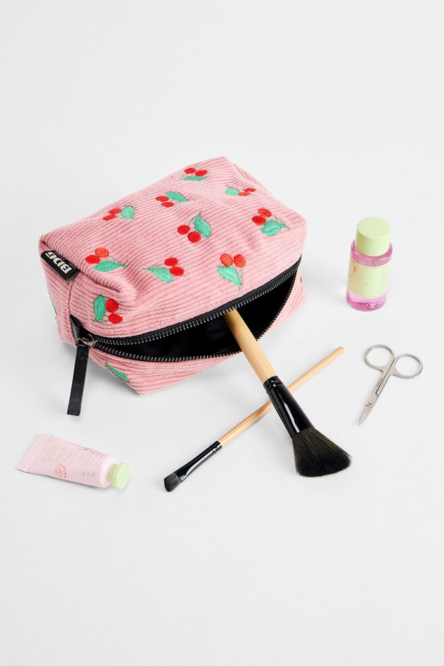 BDG Trousse per il Trucco in Velluto a Coste con Ciliegie Novità #1