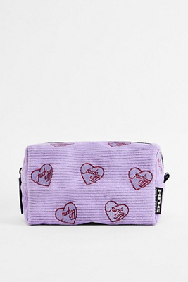 Trousse à maquillage en velours côtelé F*ck Off en taille: TAILLE UNIQUE - BDG - Modalova