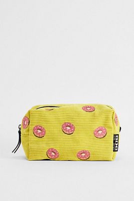 Trousse de maquillage en velours côtelé Doughnut en taille: TAILLE UNIQUE - BDG - Modalova