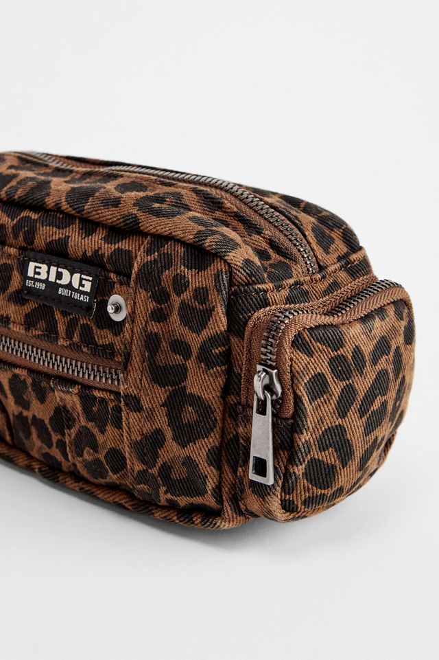 BDG Borsa porta trucchi leopardata #2