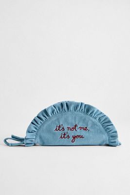 Trousse per trucco a mezzaluna UO "It's Not Me"