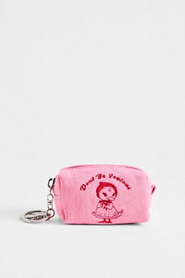 Porte-clés mini trousse de maquillage canard UO