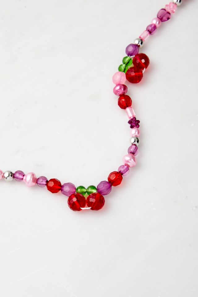 UO Cherry Chain Belt