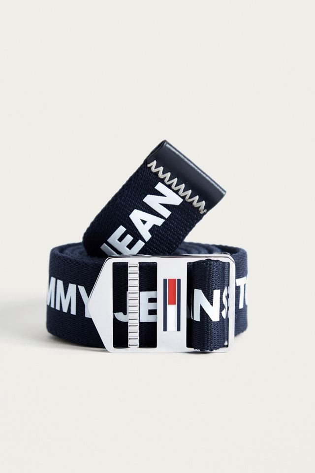 Tommy Jeans Logo Webbed Belt #1