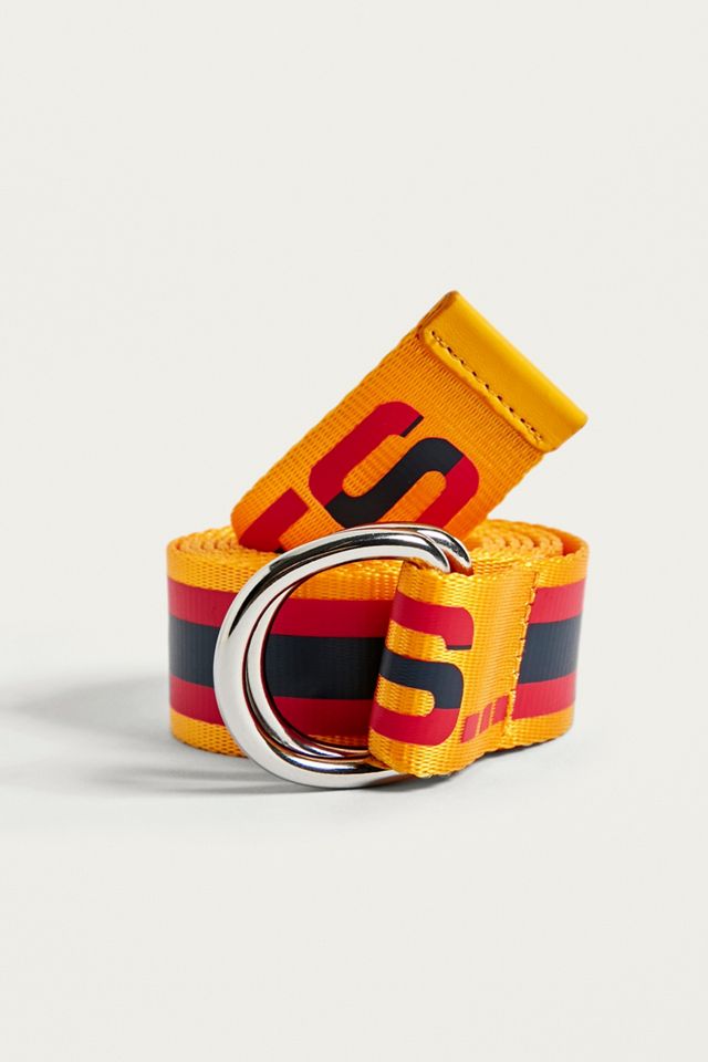 iets frans... Slogan Text Belt | Urban Outfitters UK