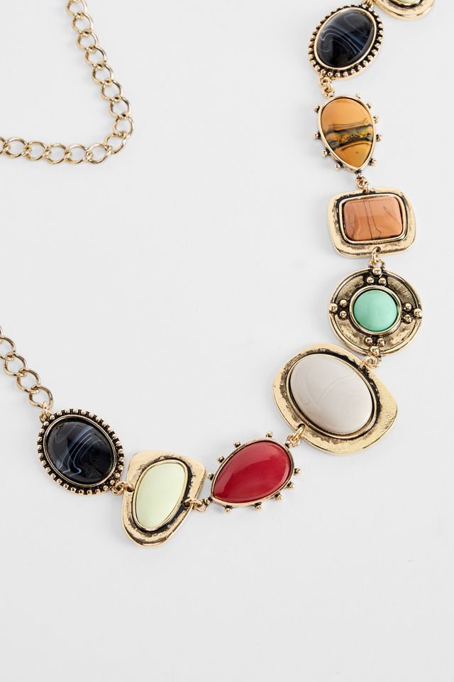 Colourful Gemstone Chain #2