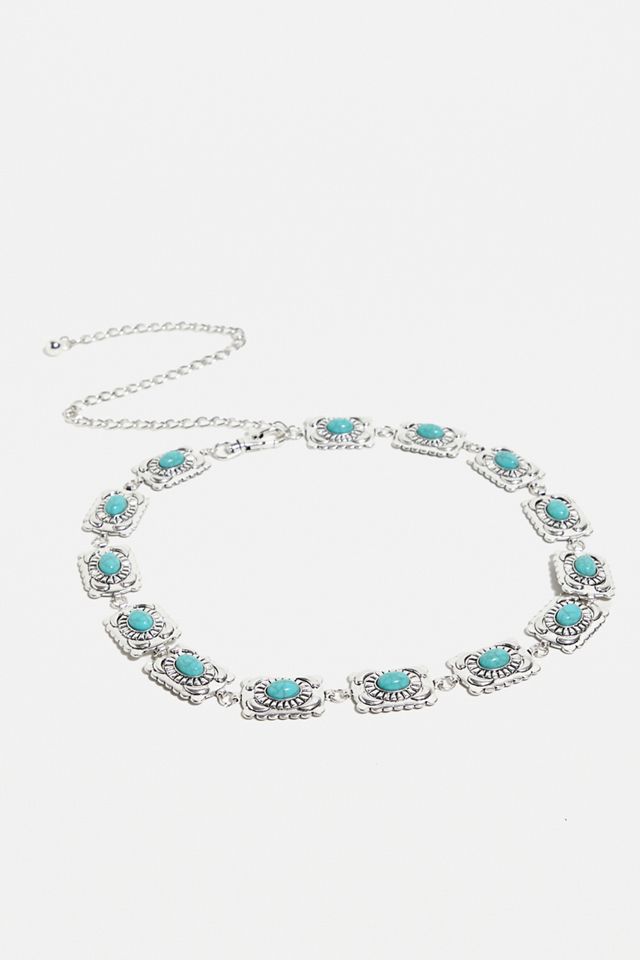 Turquoise Chain Belt  #1