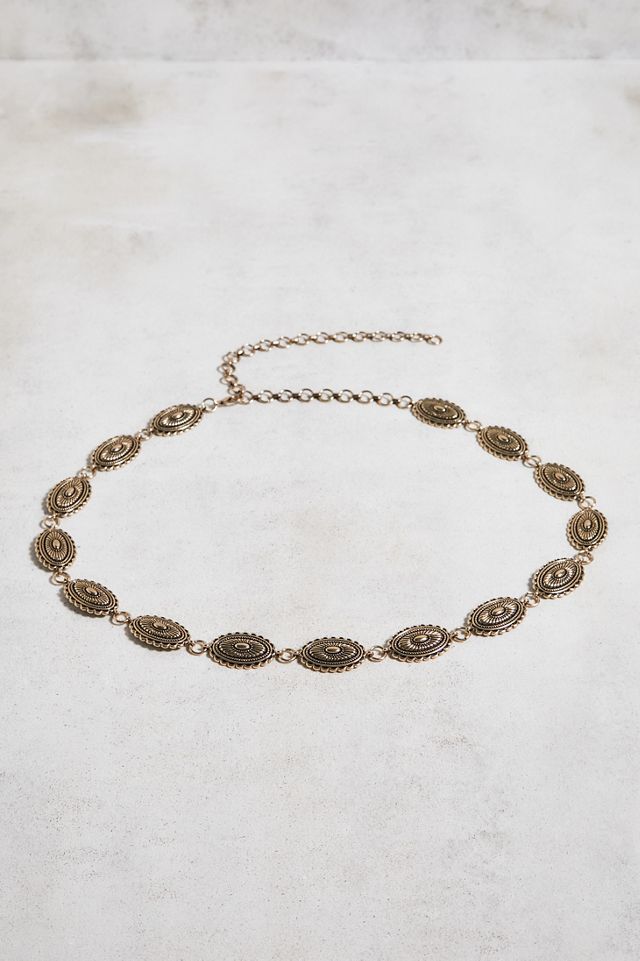 concho chain belt