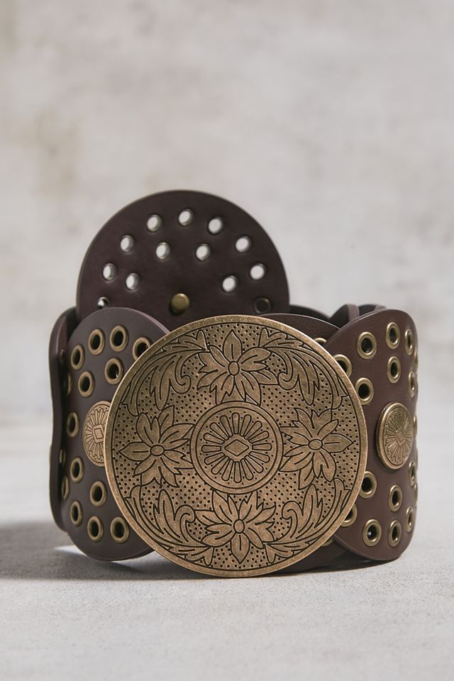 UO Large Concho Belt  #3