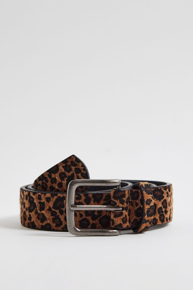 UO Leopard Print Belt | Urban Outfitters UK