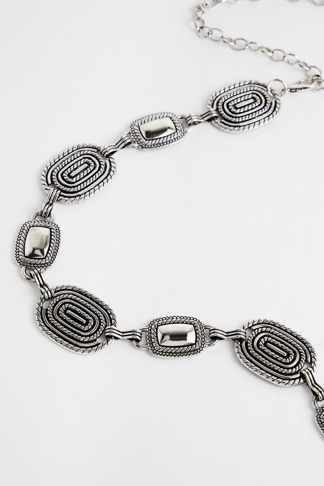 UO Oval Link Chain Belt #1