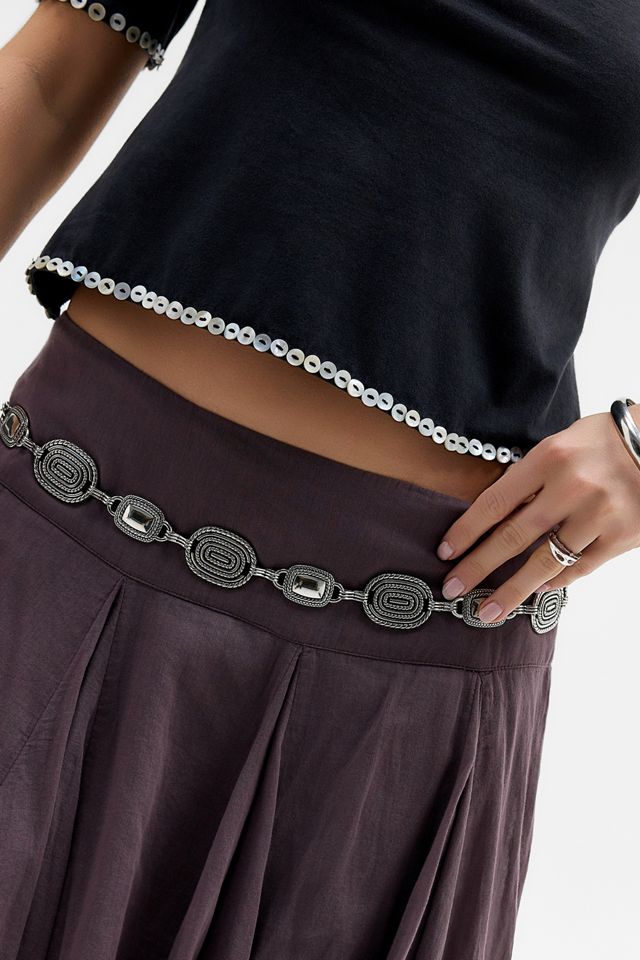 UO Oval Link Chain Belt #2