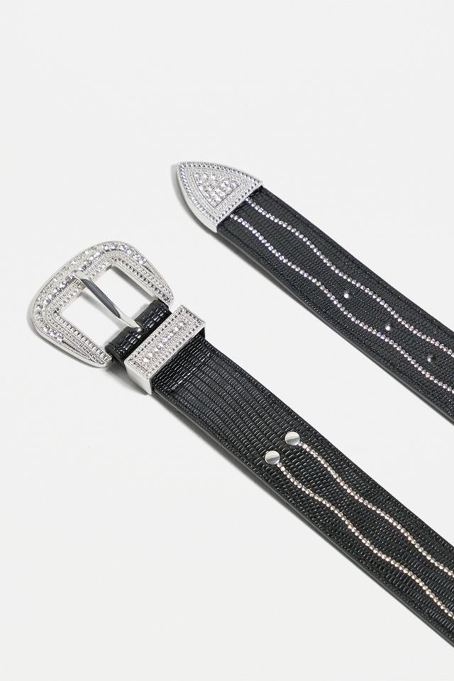 UO - Ceinture à boucle et strass #3