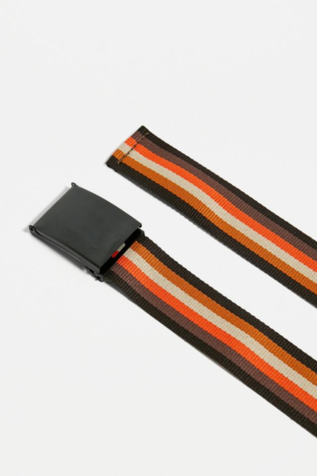 UO Striped Flip Top Webbing Belt #3