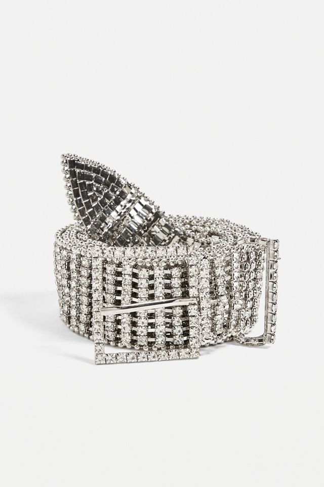 UO Black Diamante Belt #1