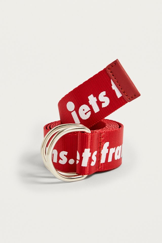 iets frans\u2026 Nylon Slogan D-Ring Belt | Urban Outfitters UK display picture 2