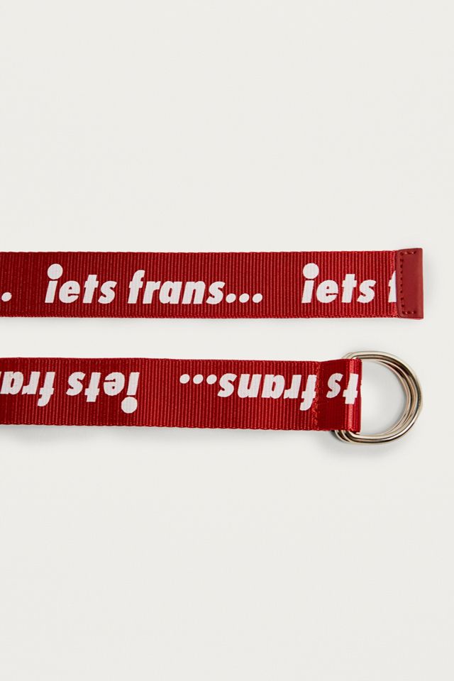 New?Urban Outfitters-iets frans… Tipped D-Ring Belt-White 0155395010045_065_b main image 4