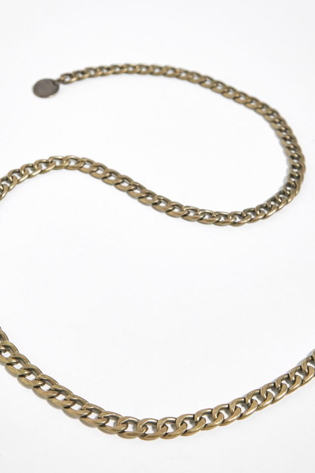 UO Chunky Metal Chain Belt #2