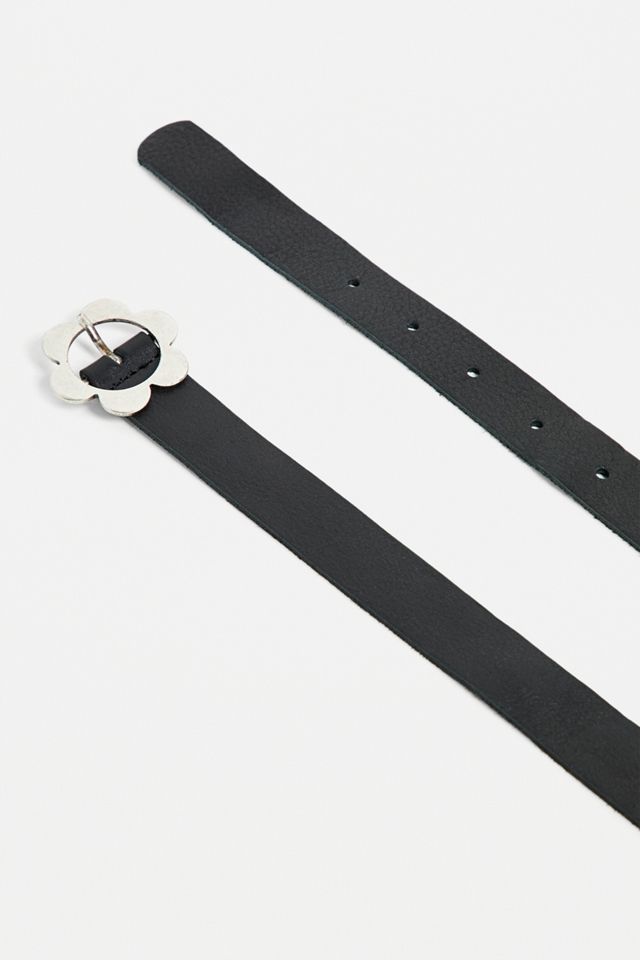 UO Daisy Buckle Leather Belt #1
