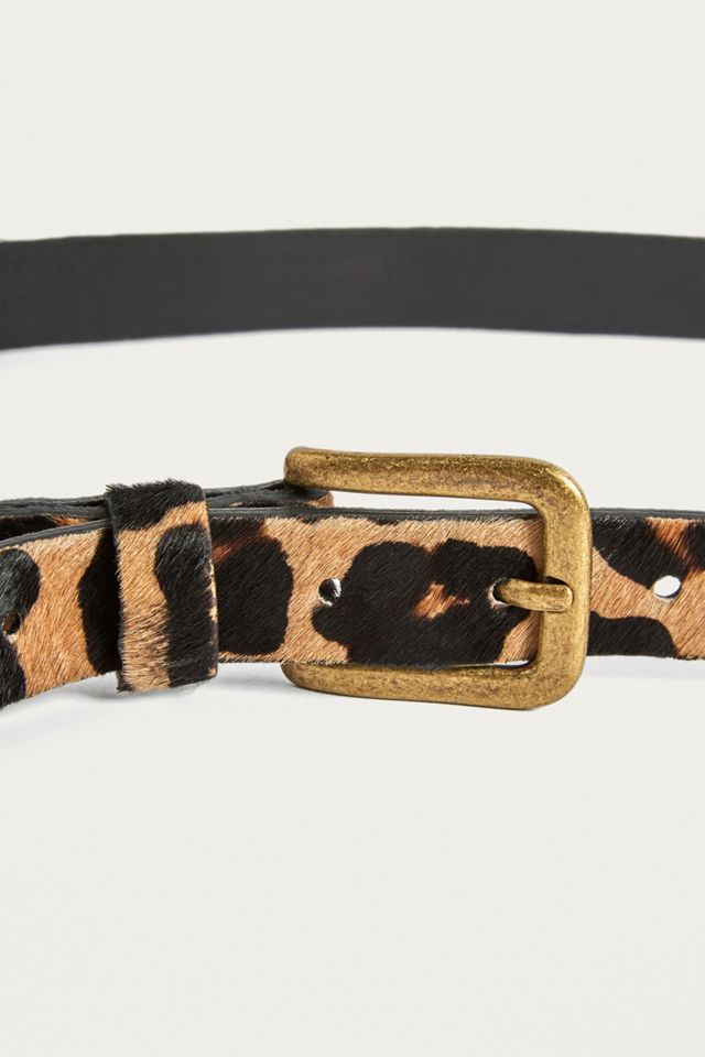 Urban Outfitters – Ledergürtel mit Leoprint #3