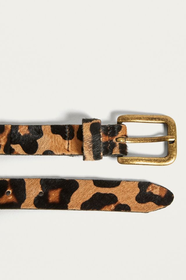 Urban Outfitters – Ledergürtel mit Leoprint #4
