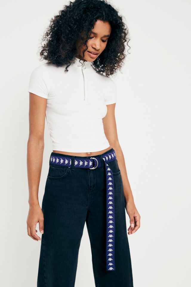 Effektivt En smule Souvenir Kappa Logo D-Ring Belt | Urban Outfitters UK