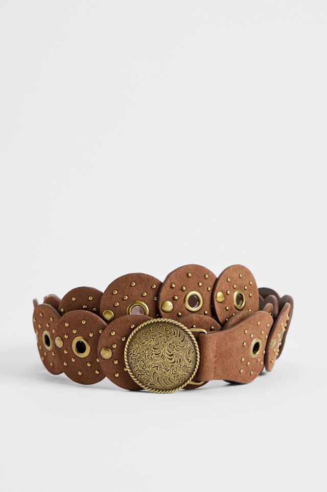 BDG Suedette Mini Concho Belt #1