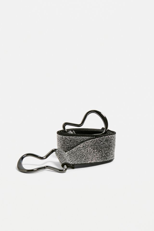 Urban Outfitters – Glitzernder, elastischer Gürtel #1
