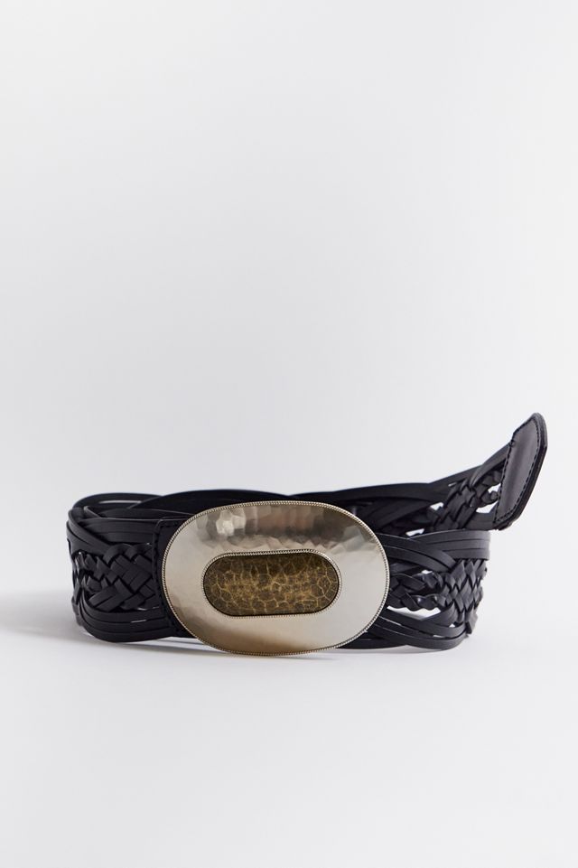 UO Braided Leather Belt #2