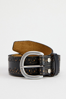 UO Etched Leather Belt Product Page