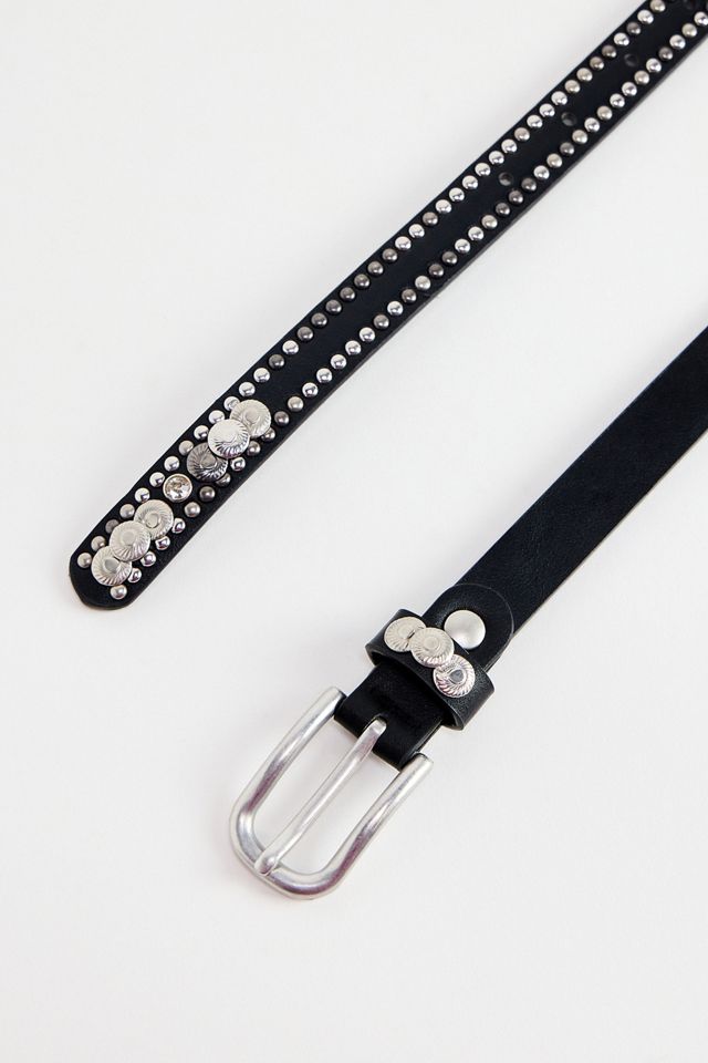 UO Skinny Faux Leather Coin Belt #3