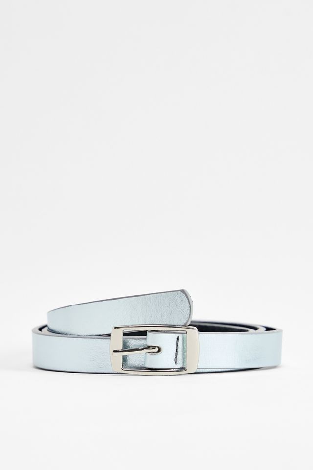 UO Super Skinny Faux Leather Belt #1