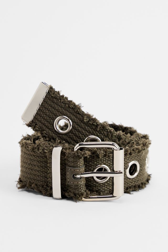 UO Eyelet Webbing Belt #1