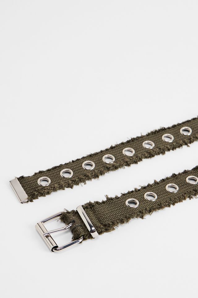 UO Eyelet Webbing Belt #2
