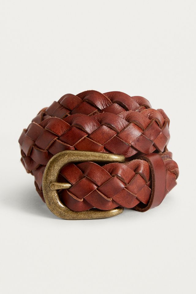 Plaited Leather Belt #1