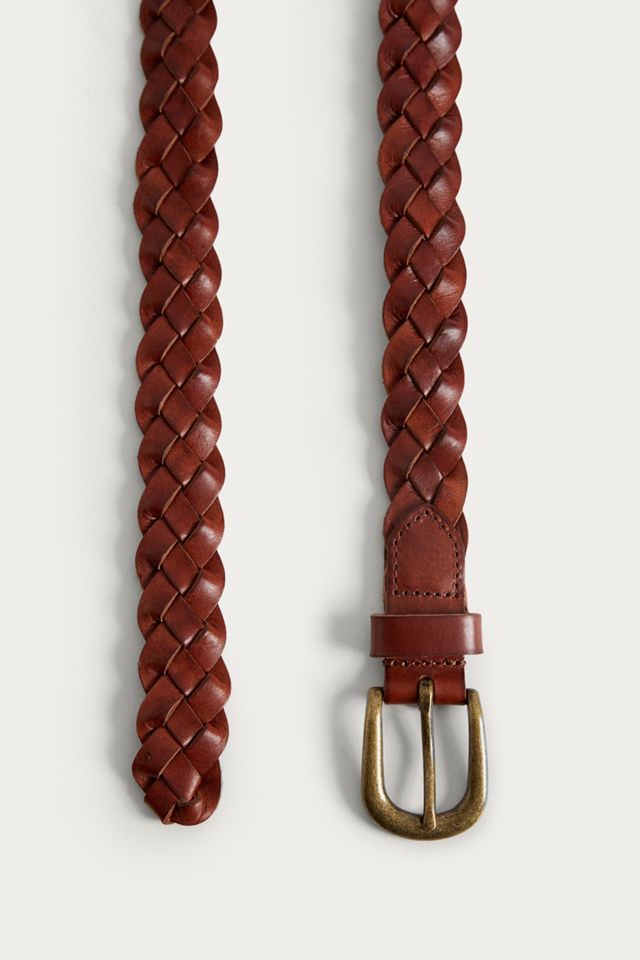 Plaited Leather Belt #2