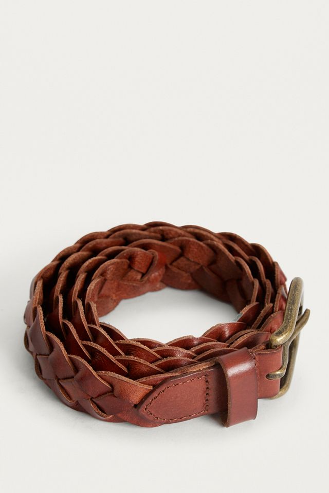 Plaited Leather Belt #4
