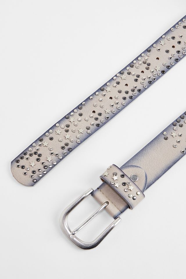 UO Faux Leather Embellished Belt #2
