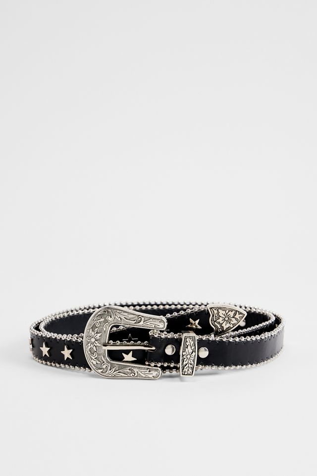 UO Star Skinny Kunstledergürtel #1