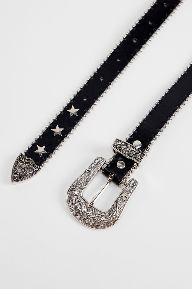 UO Star Skinny Kunstledergürtel #2