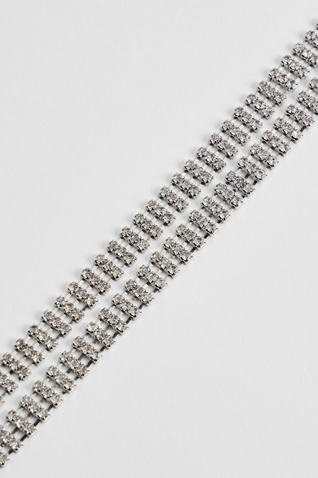 Cinturón de Cadena de Doble Capa con Diamantes UO #3