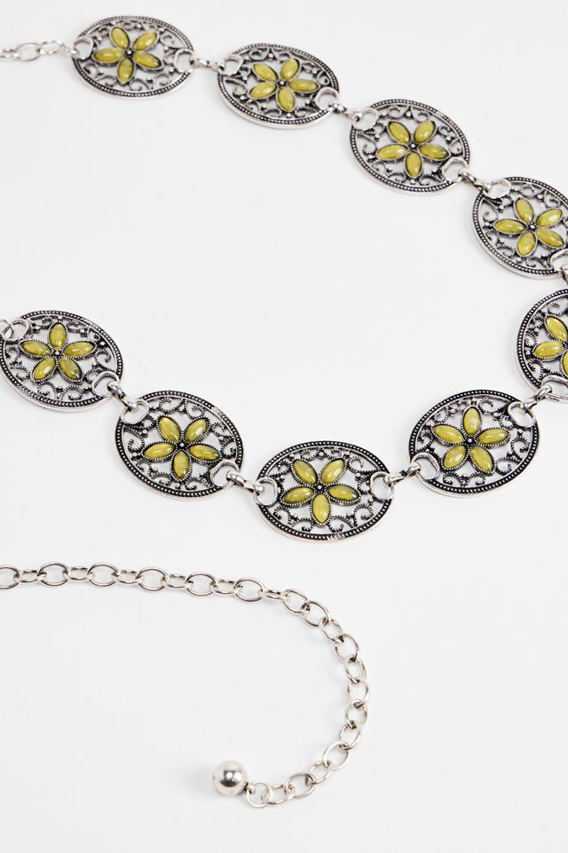 UO Flower Chain Belt #1