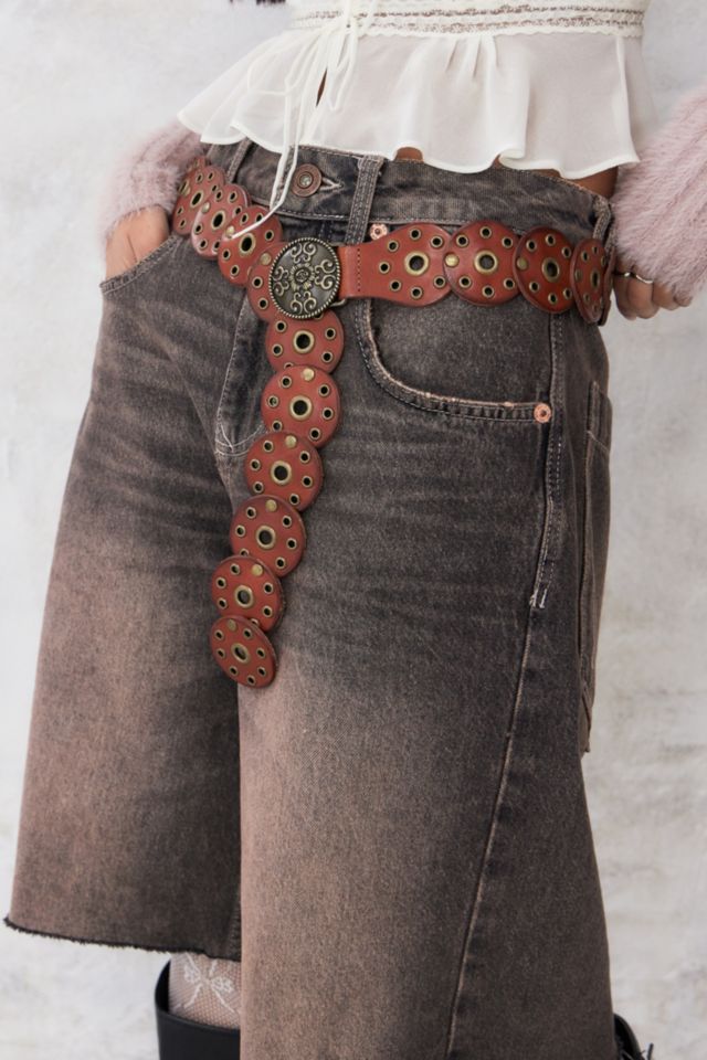 Conchos, Conchos for Embossed Leather Belts