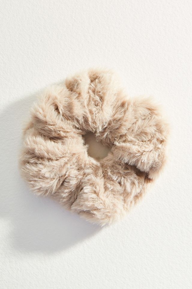 Oversized Fur Scrunchie #1