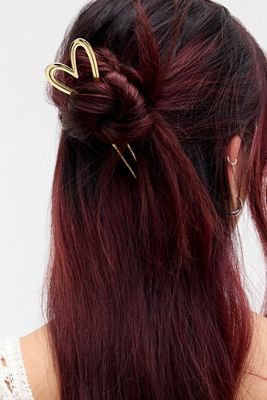 Épingle à cheveux cœur UO