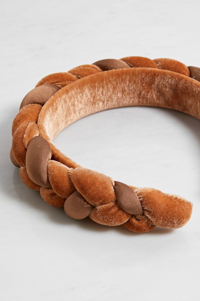Bandeau  en velours tressé #1