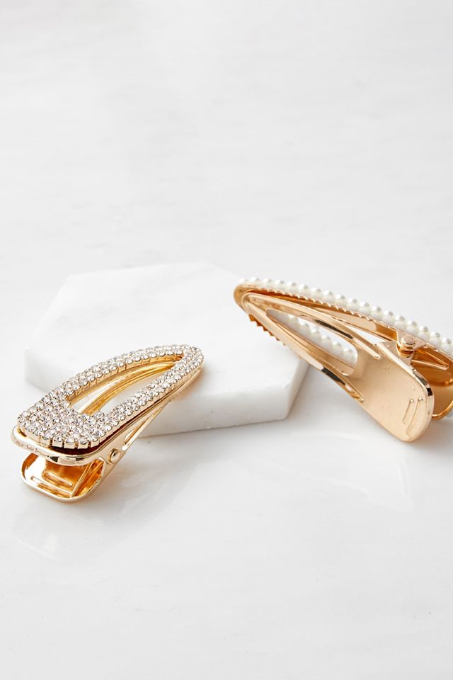 Tessa Teardrop Hair Clip Duo #2